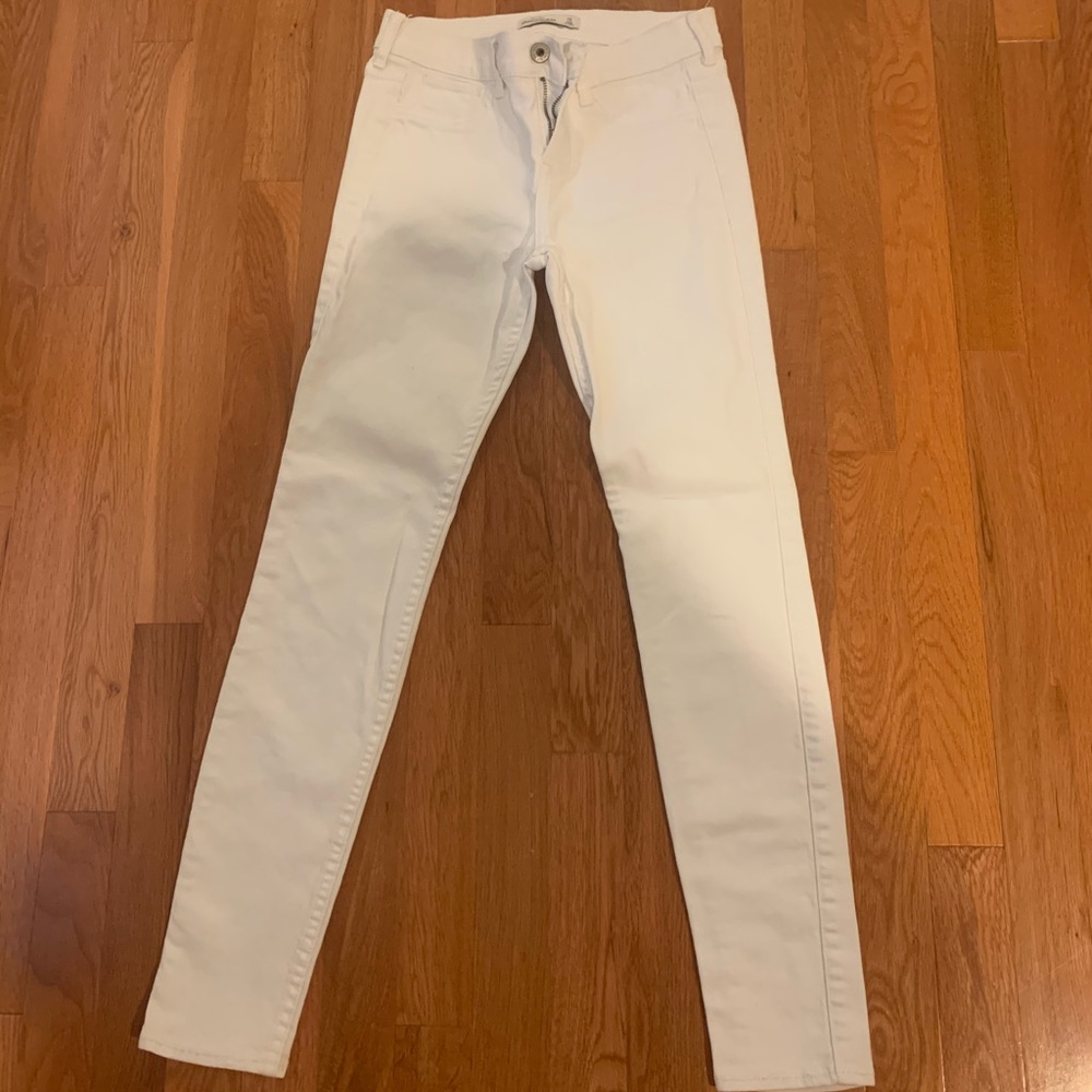 Girls Abercrombie Kids skinny jeans